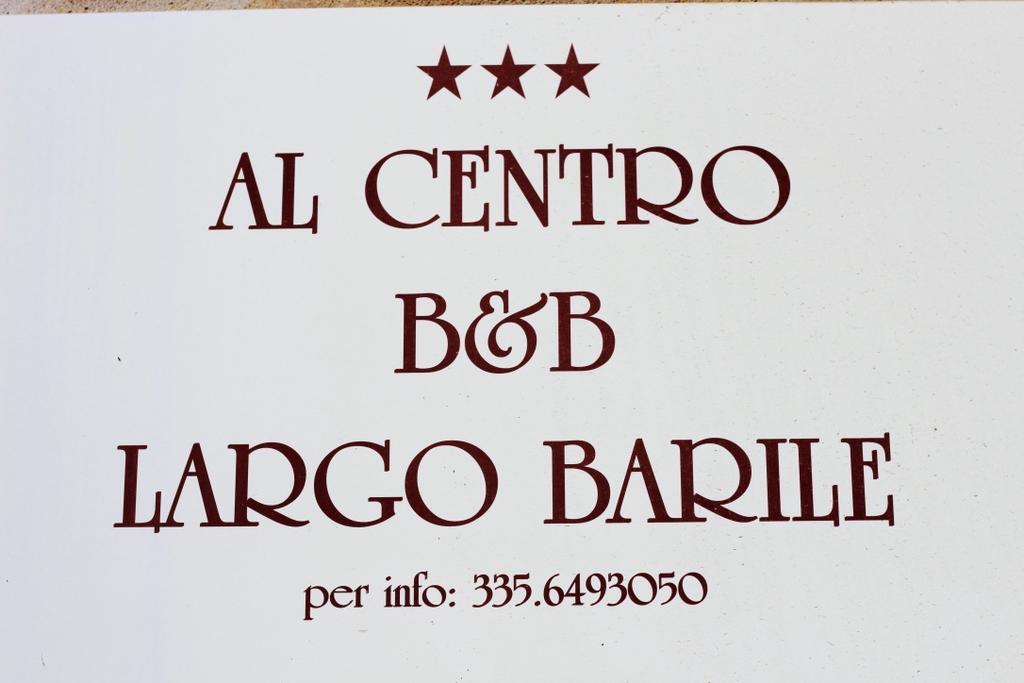 B&B Largo Barile Caltanissetta Exterior photo